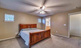 Bedroom-with-chery-wood-bed-frame